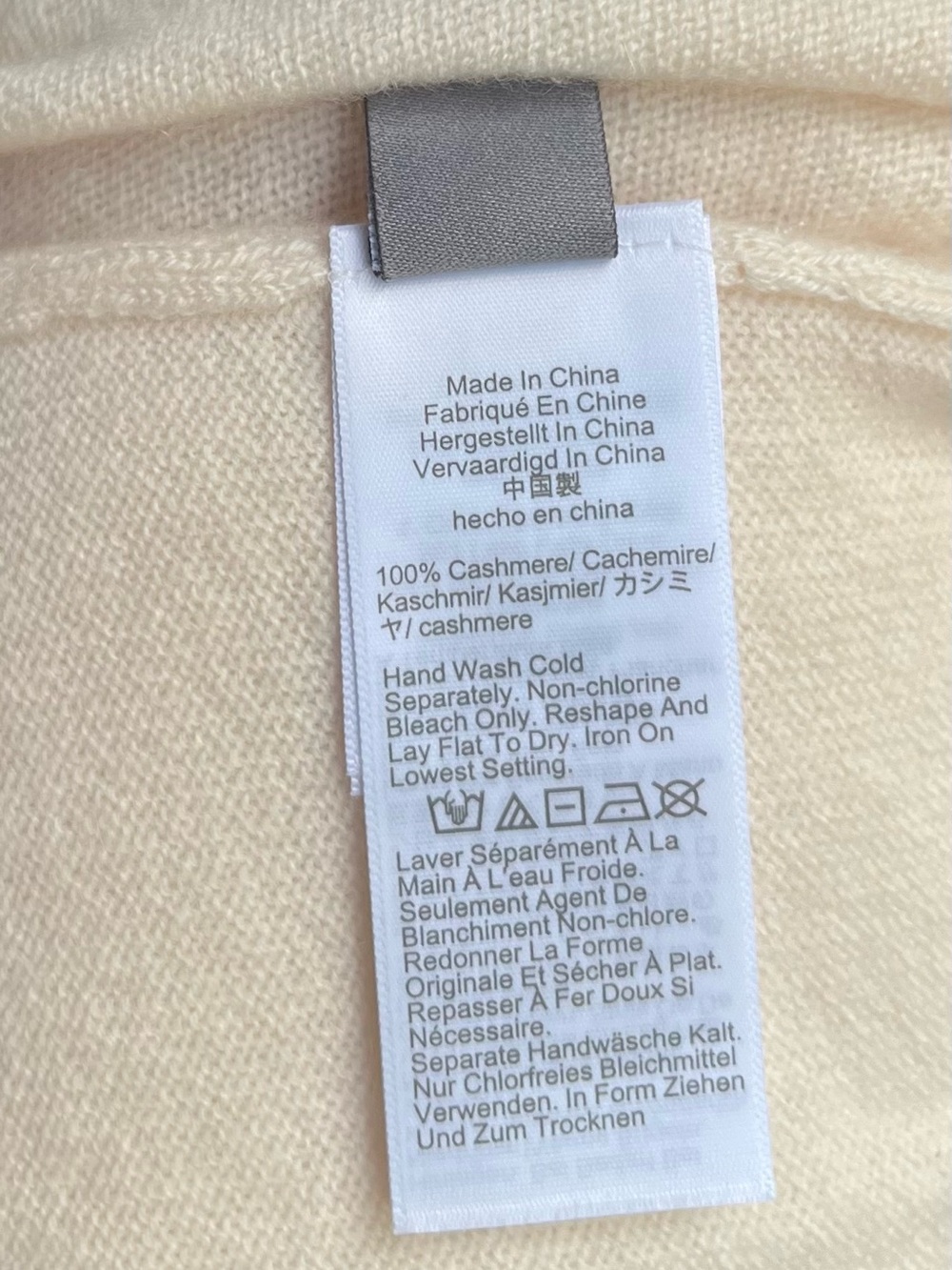 NWT J Crew Cashmere Relaxed V-Neck Sweater M - Picture 7 of 7